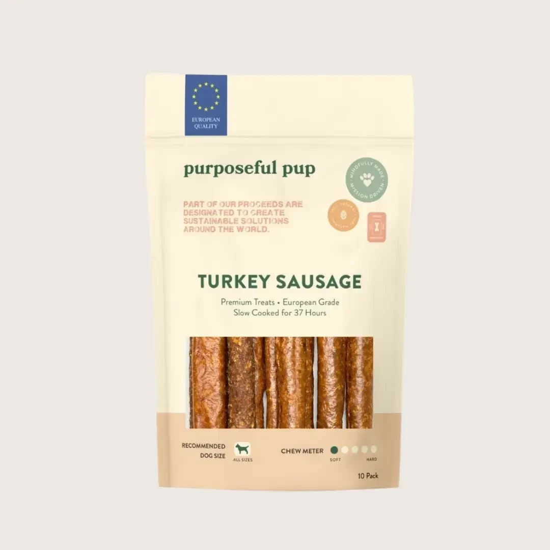 Purposeful Pup - Turkey Sausage 10 Pack