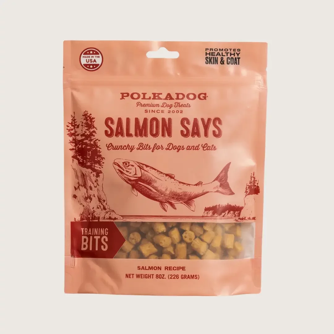Salmon Says Training Bits by Polkadog - Limited Ingredient Dog Treats